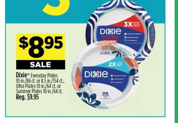 Dixie Everyday Plates