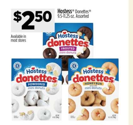 Hostess Donettes