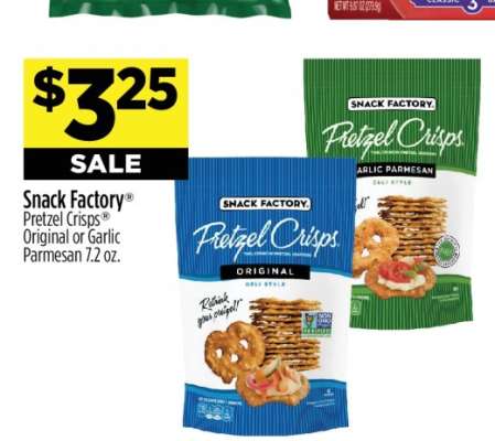Snack Factory® Pretzel Crisps®