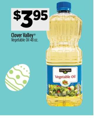 Clover Valley Vegetable Oil 48 oz.