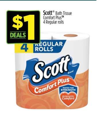 Scott Bath Tissue Comfort Plus