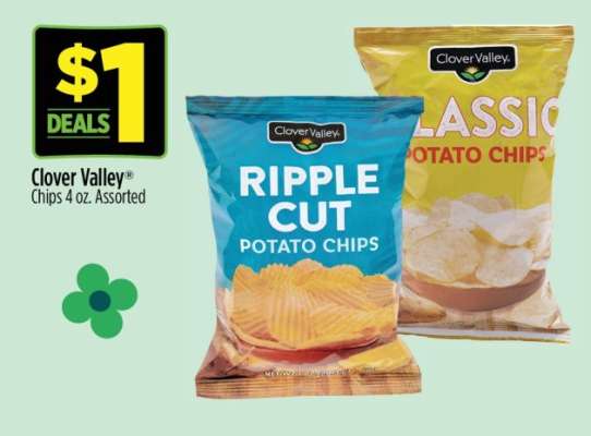 Clover Valley Chips 4 oz. Assorted