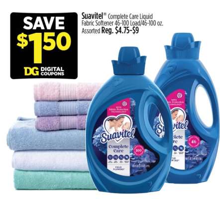 Suavitel Complete Care Liquid Fabric Softener