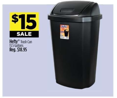 Hefty Trash Can