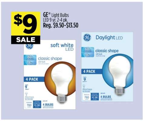 GE Light Bulbs