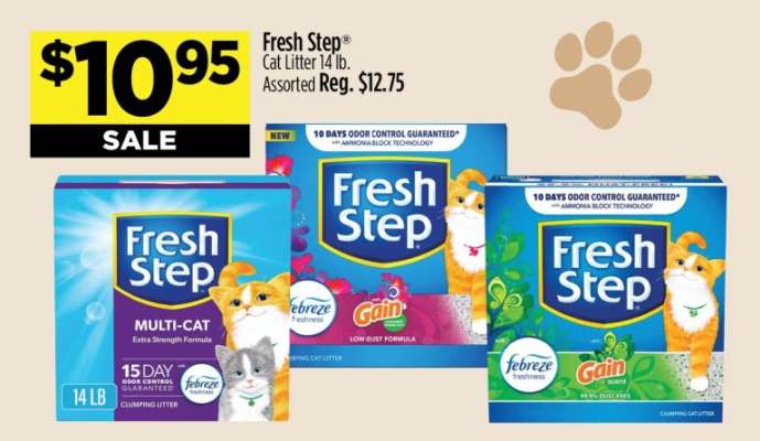 Fresh Step Cat Litter 14 lb.
