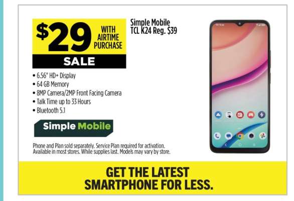 Simple Mobile TCL K24