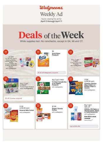 Walgreens Flyer - 04/05/2026 - 04/11/2026.