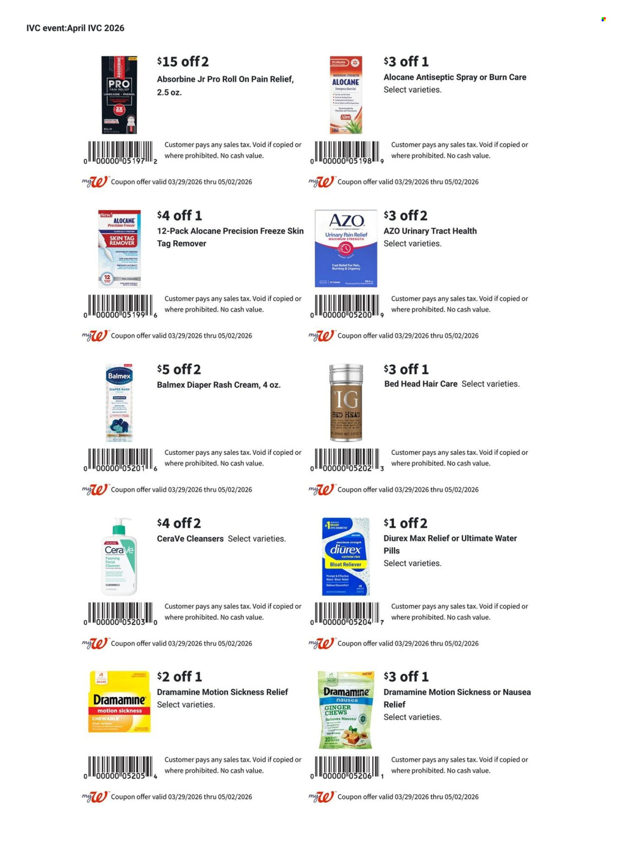 Walgreens ad - 03/29/2026 - 05/02/2026. Page 2