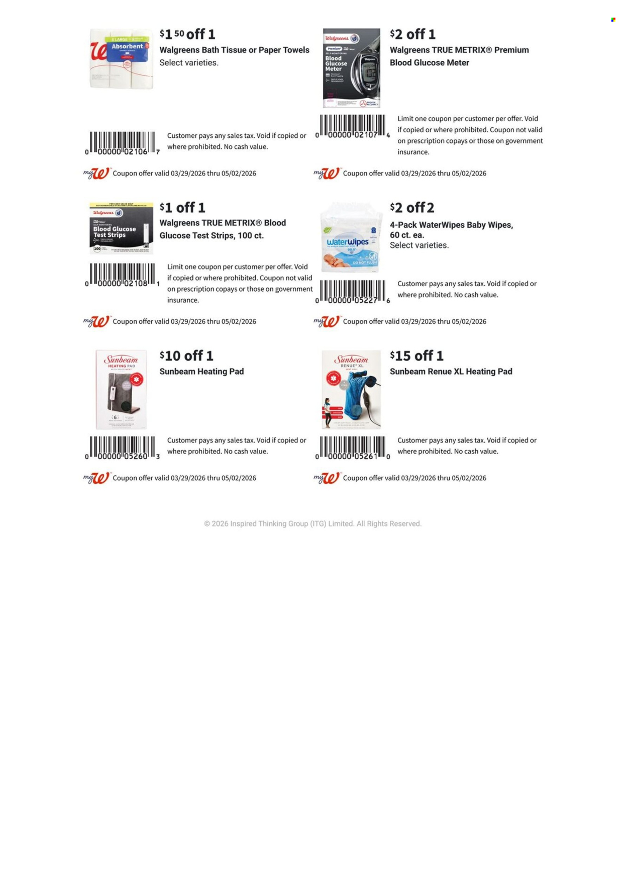 Walgreens ad - 03/29/2026 - 05/02/2026. Page 5