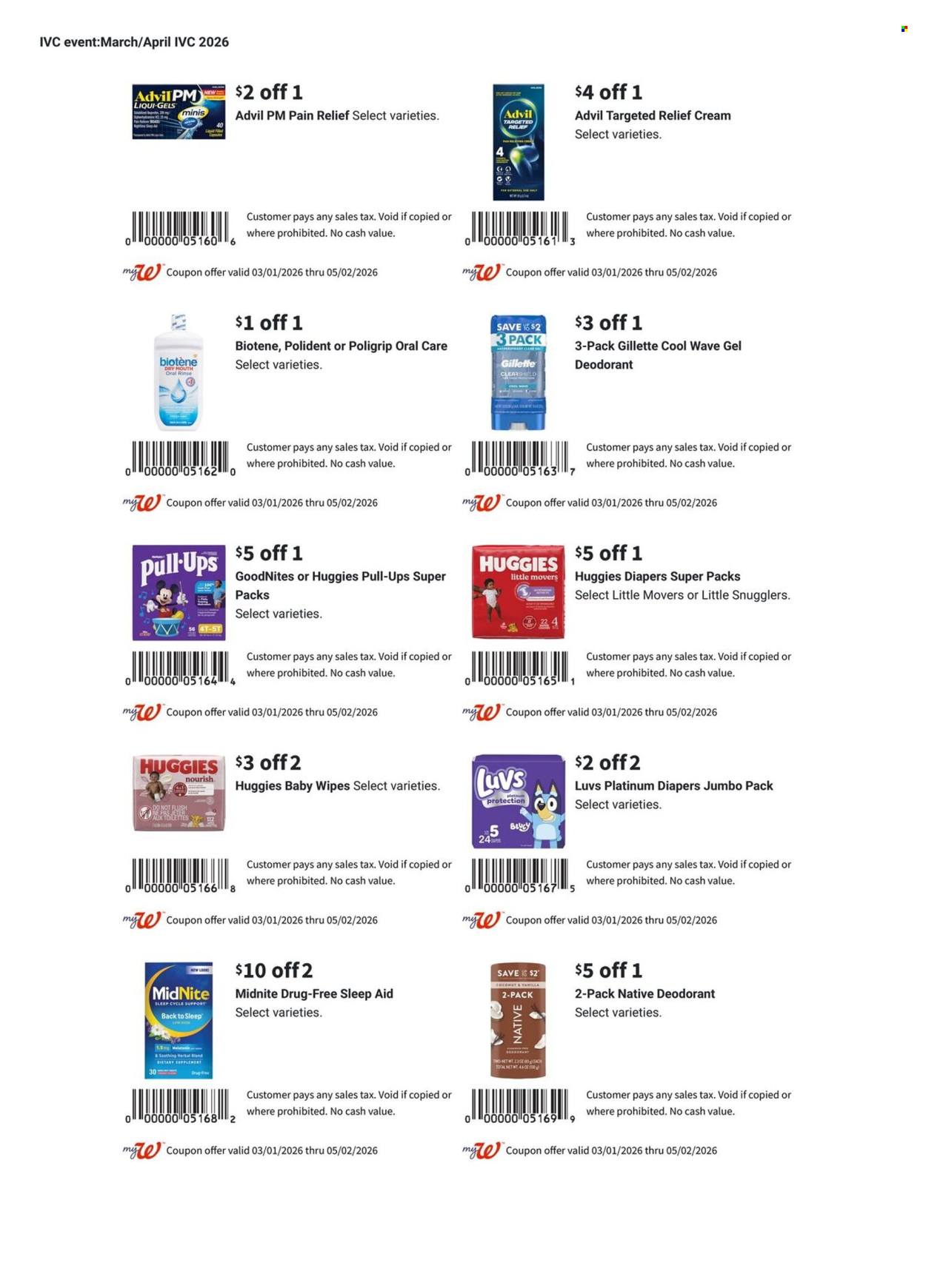 Walgreens ad - 03/29/2026 - 05/02/2026. Page 6