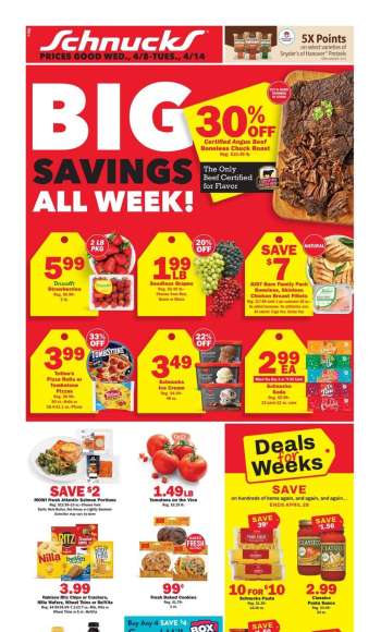 Schnucks Flyer - 04/08/2026 - 04/14/2026.