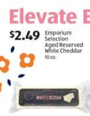 Emporium Selection Aged Reserved White Cheddar