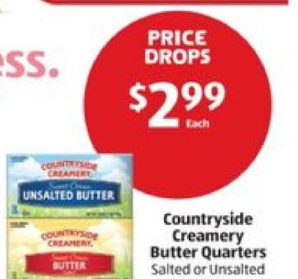 Countryside Creamery Butter Quarters