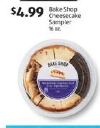 Bake Shop Cheesecake Sampler