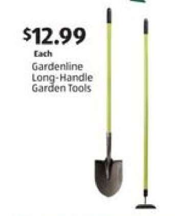 Gardenline Long-Handle Garden Tools