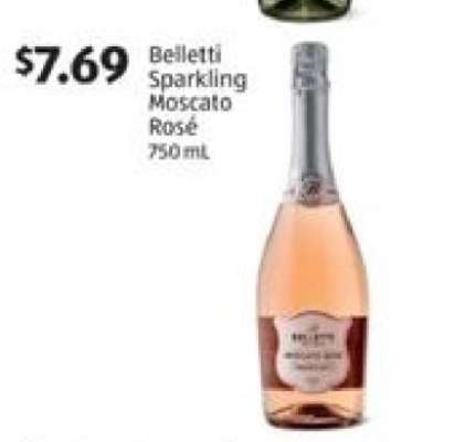 Belletti Sparkling Moscato Rosé