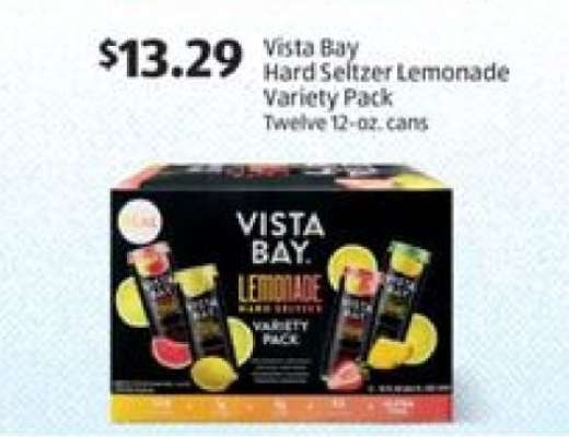 Vista Bay Hard Seltzer Lemonade Variety Pack