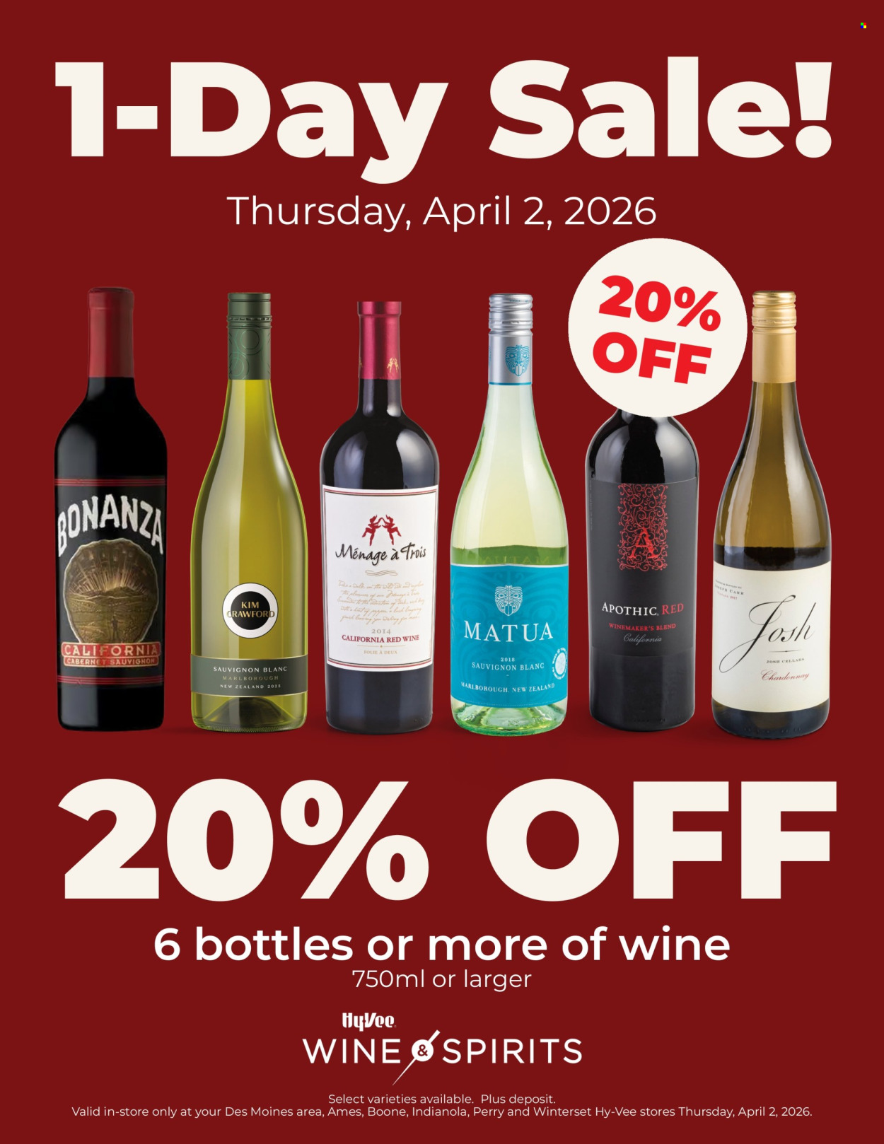 Hy-Vee ad - 04/02/2026 - 04/02/2026. Page 1