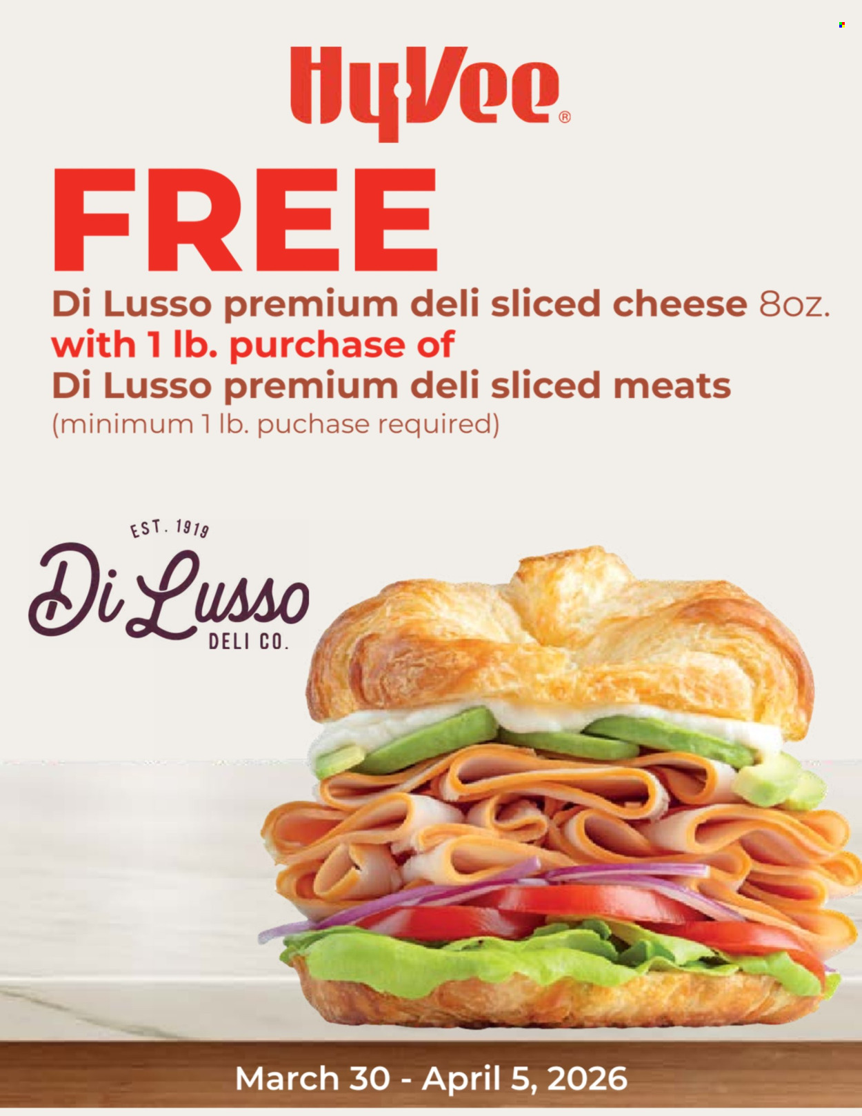 Hy-Vee ad - 03/30/2026 - 04/05/2026. Page 1