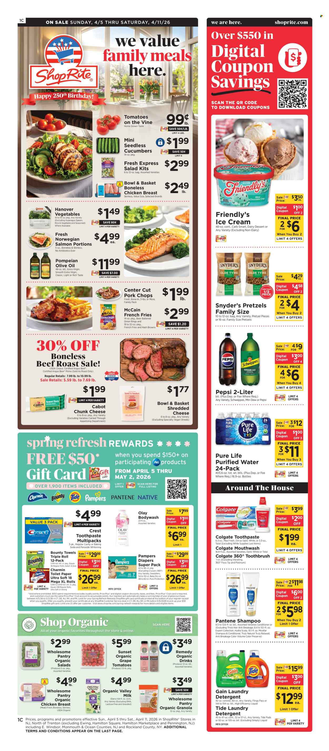 ShopRite ad - 04/05/2026 - 04/11/2026. Page 1