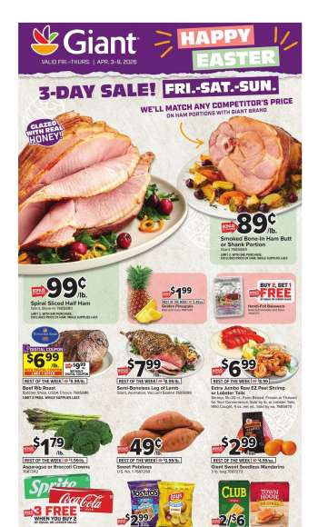 Giant Food Flyer - 04/03/2026 - 04/09/2026.