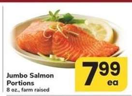 Jumbo Salmon Portions