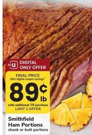 Smithfield Ham Portions