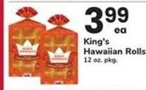 King's Hawaiian Rolls