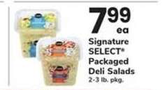 Signature SELECT Packaged Deli Salads