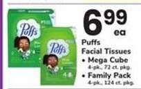 Puffs Facial Tissues