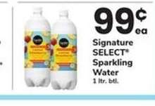 Signature Select Sparkling Water