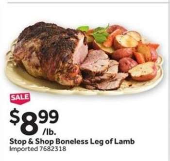 Stop & Shop Boneless Leg of Lamb