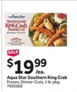 Aqua Star Southern King Crab