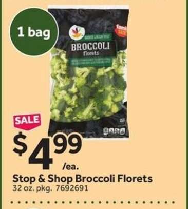 Stop & Shop Broccoli Florets