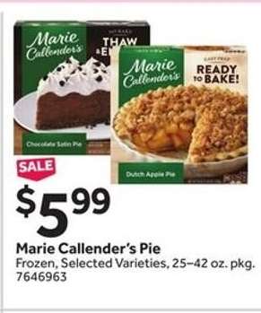 Marie Callender's Pie
