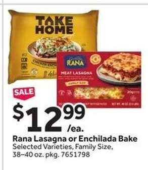 Rana Lasagna or Enchilada Bake