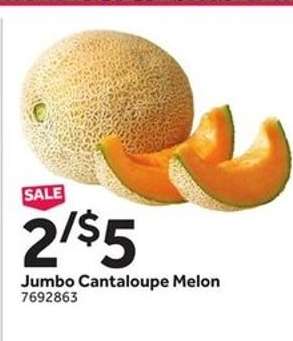 Jumbo Cantaloupe Melon