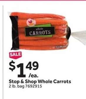 Stop & Shop Whole Carrots