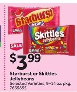 Starburst or Skittles Jellybeans