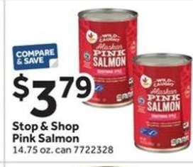 Stop & Shop Pink Salmon