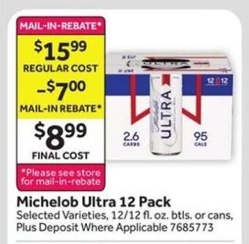 Michelob Ultra 12 Pack