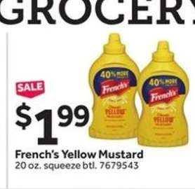 French's Yellow Mustard