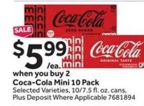 Coca-Cola Mini 10 Pack