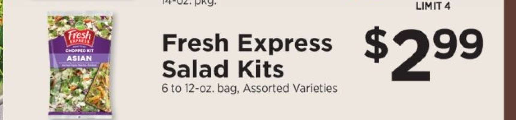 Fresh Express Salad Kits