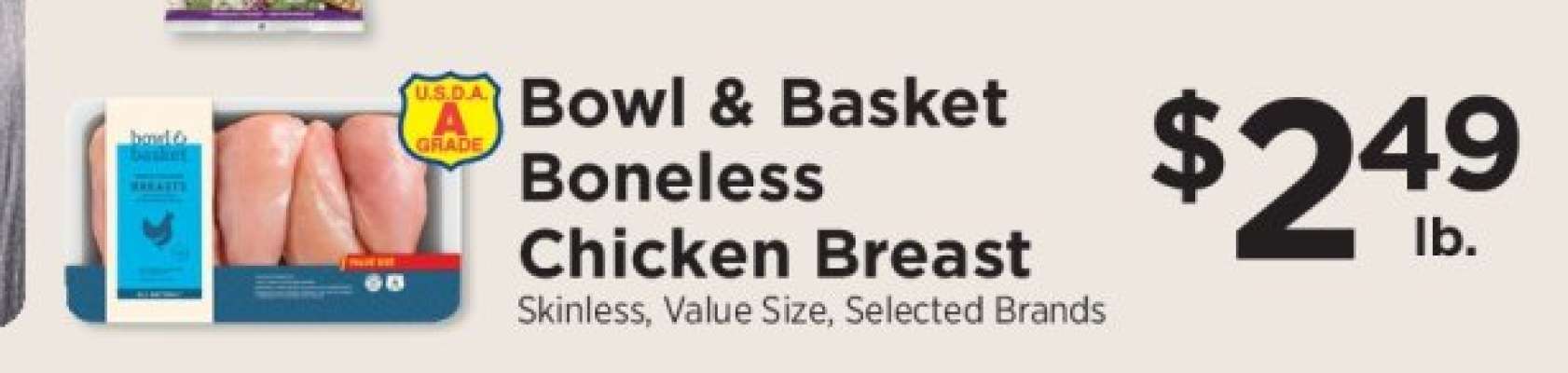 Bowl & Basket Boneless Chicken Breast