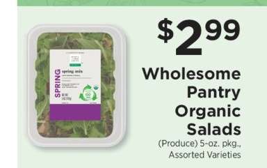 Wholesome Pantry Organic Salads