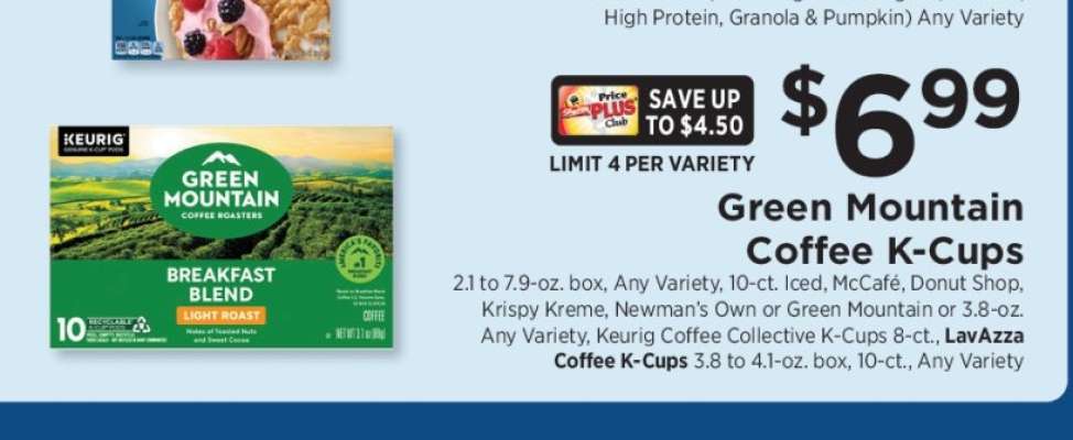 Green Mountain Coffee K-Cups