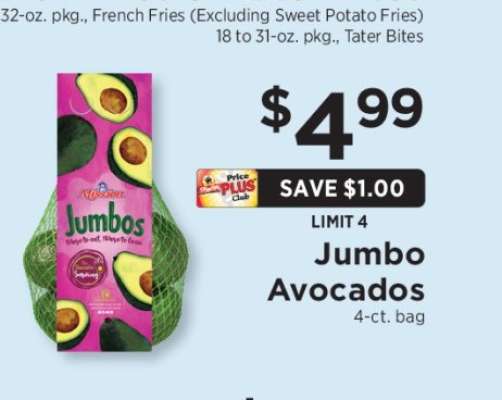 Jumbo Avocados