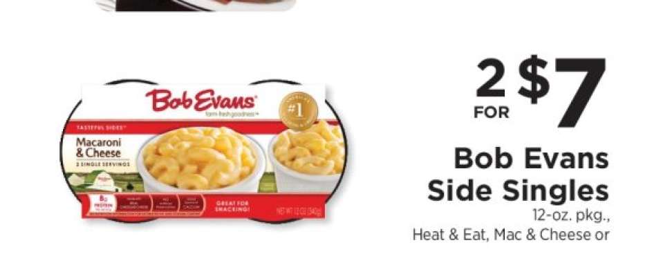 Bob Evans Side Singles